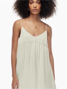 Wilfred Aritzia Cream Lover Dress